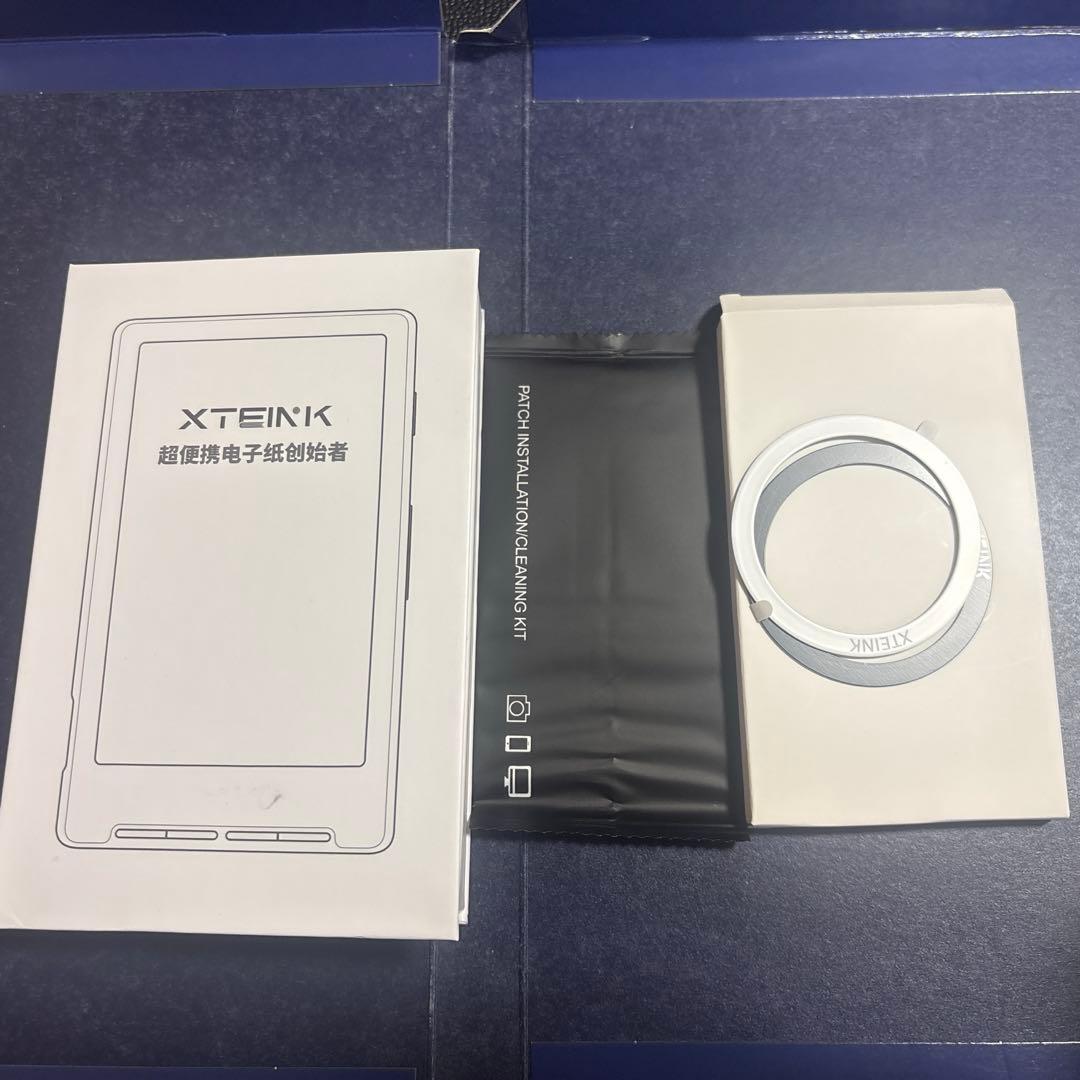 電子書籍リーダー XTEINK X4 ほぼ未使用品　クリアケース付