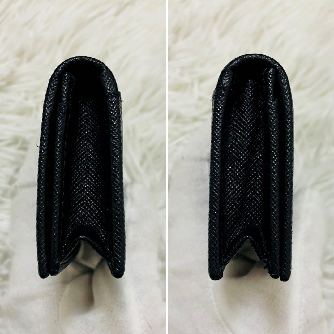 未使用級✨付属完備✨PRADA 名刺入れ カードケース レザー 現行