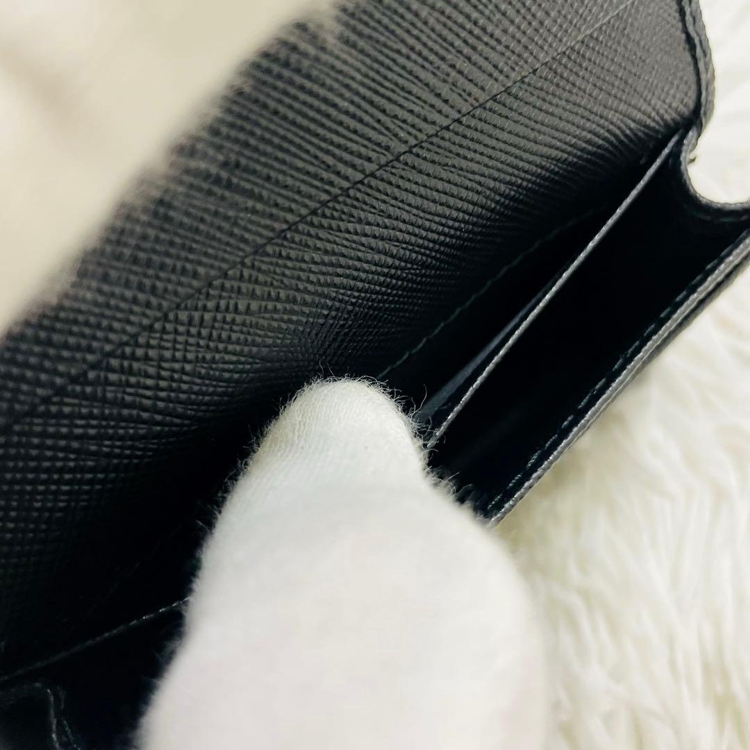 未使用級✨付属完備✨PRADA 名刺入れ カードケース レザー 現行