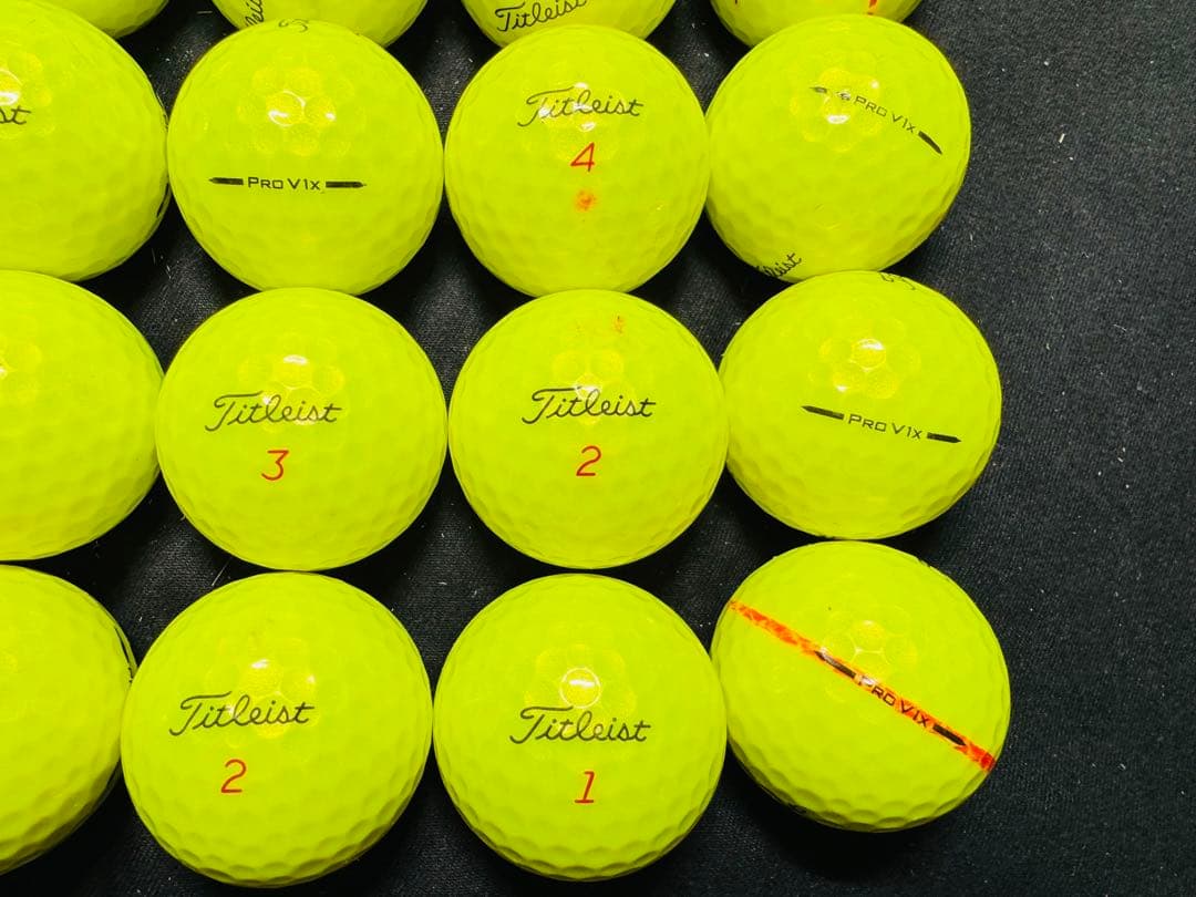 タイトリスト PRO V1X 2025年モデル 30個　　イエロー
