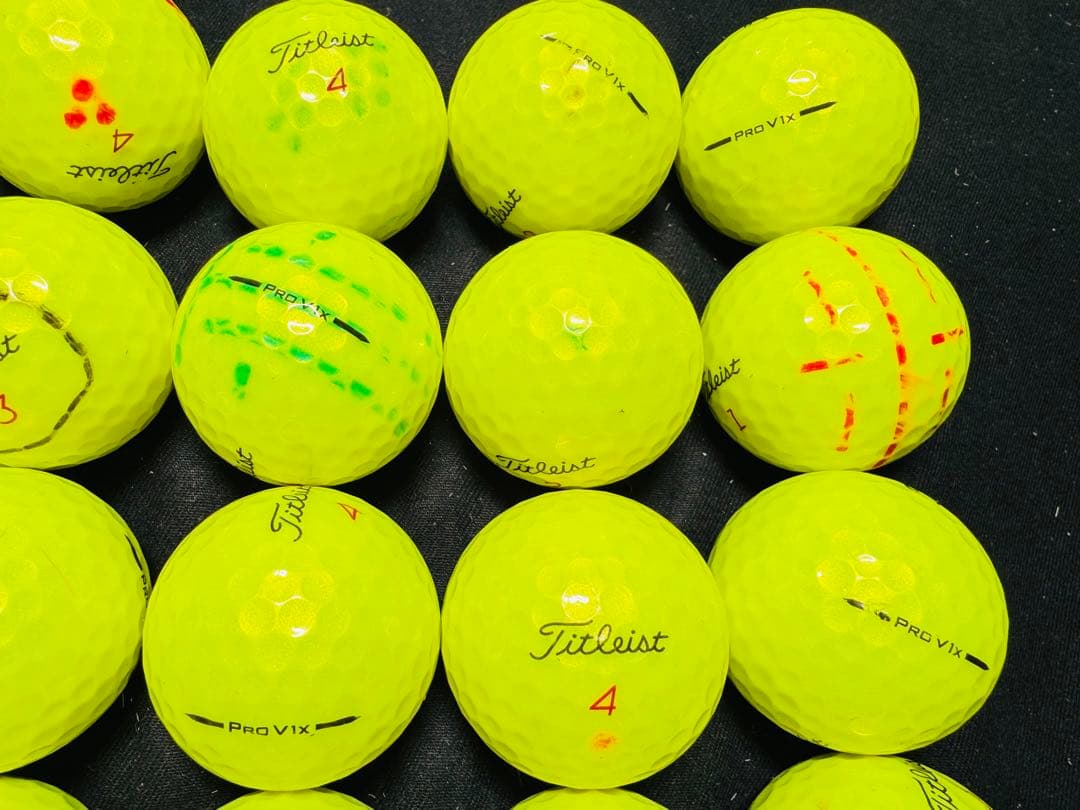 タイトリスト PRO V1X 2025年モデル 30個　　イエロー