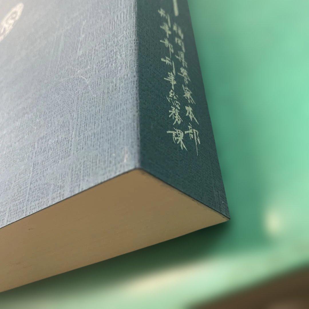 【超美品】参考書　擬律判断の手引