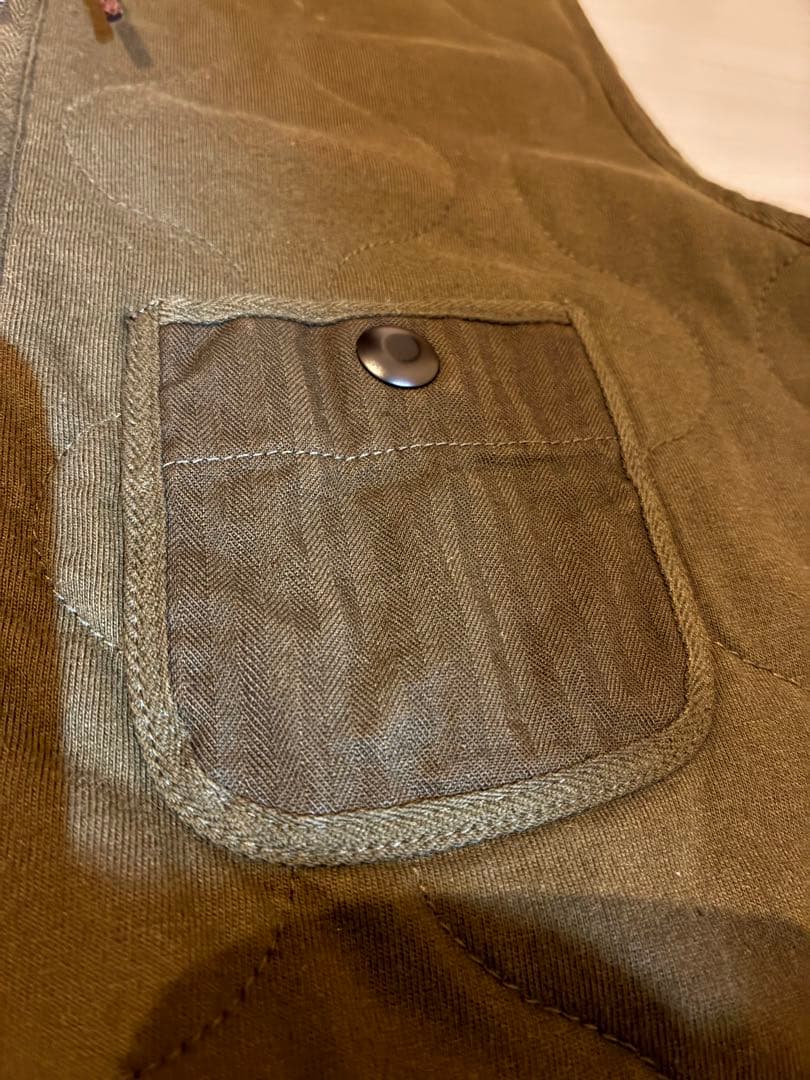 RRL ダブルアールエル キルティング　ベスト ミリタリー　アメカジ　ひょうたん