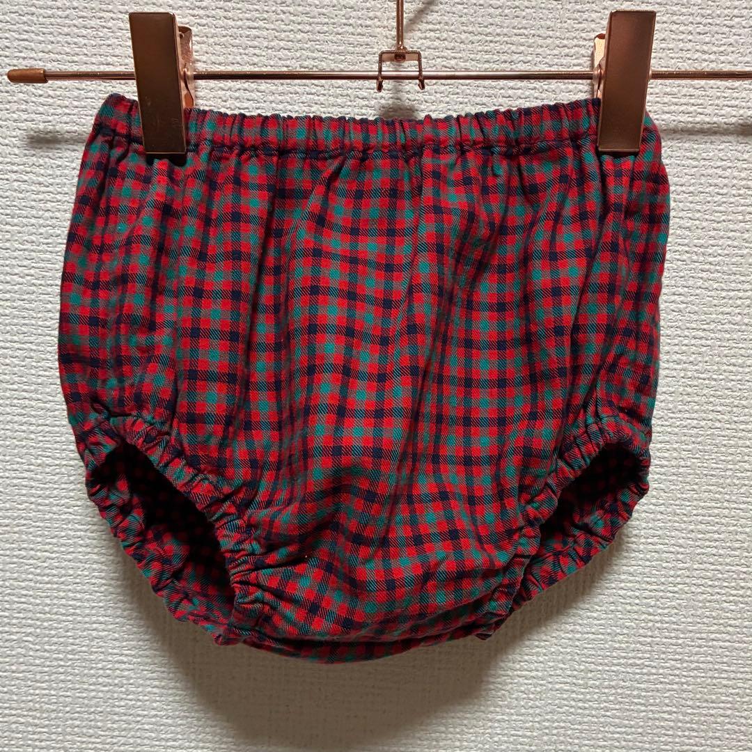 familiar ファミリア パンツ付き チュニック ワンピース 90cm