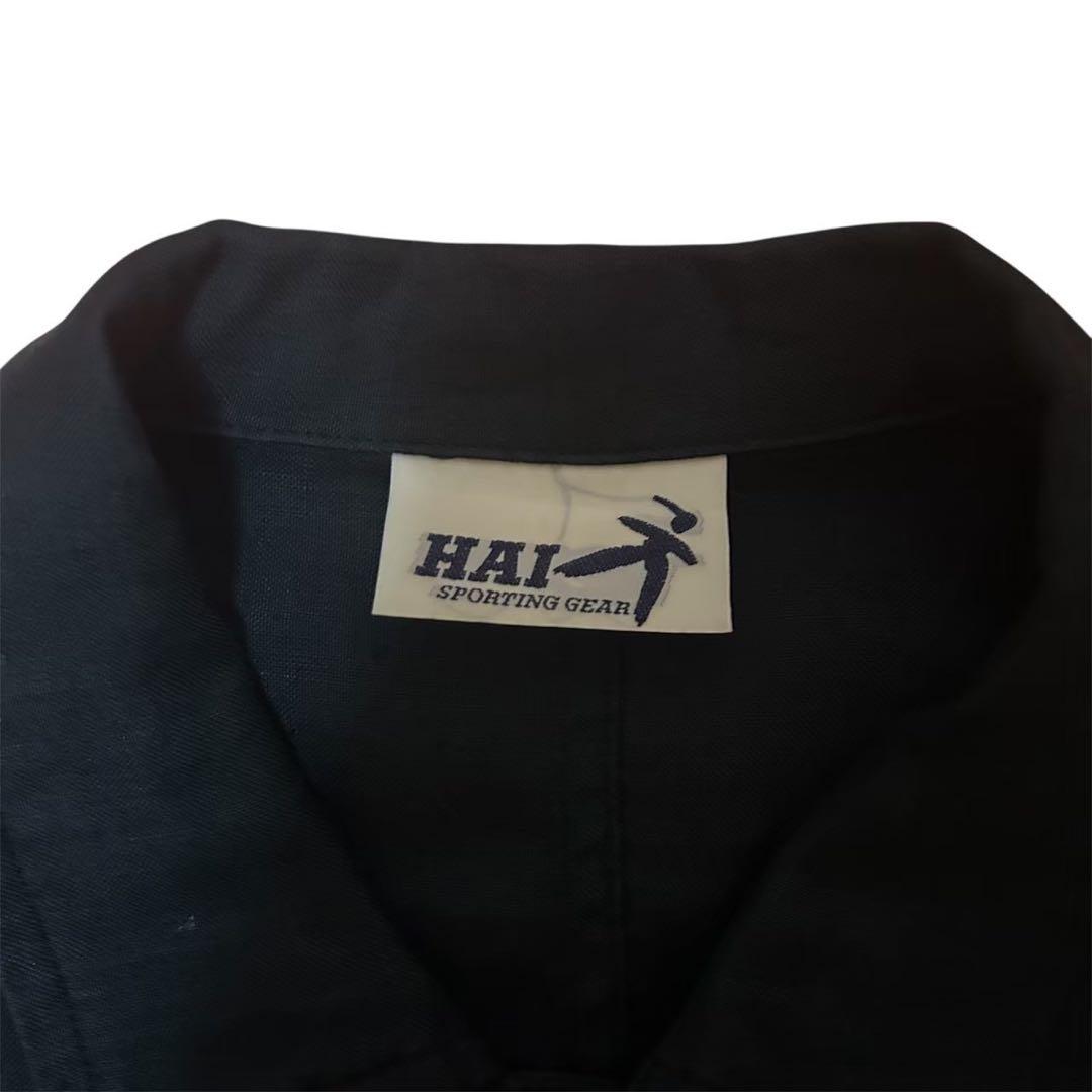 HAI SPORTING GEAR 80s リネンカバーオール ブラック