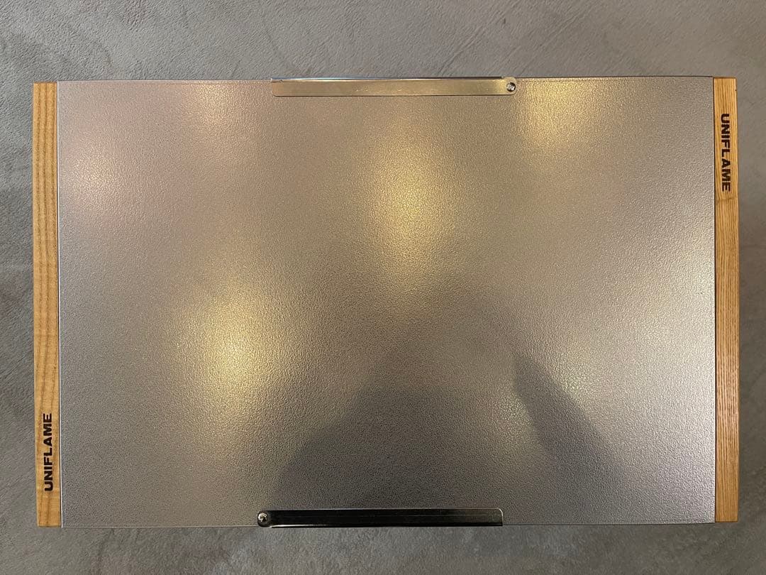 【美品】ユニフレーム焚き火テーブル　純正ケース付き