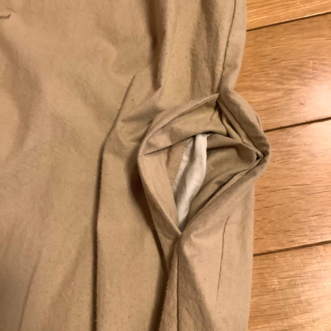 nume コットン　ステンカラーコート