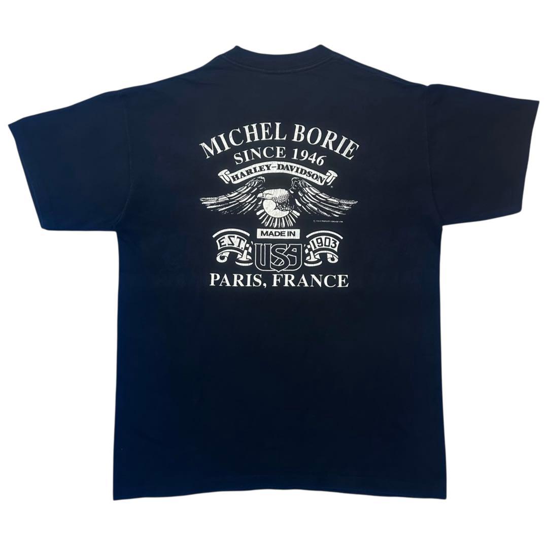 トップス 90s Harley-Davidson Classic Eagle Logo