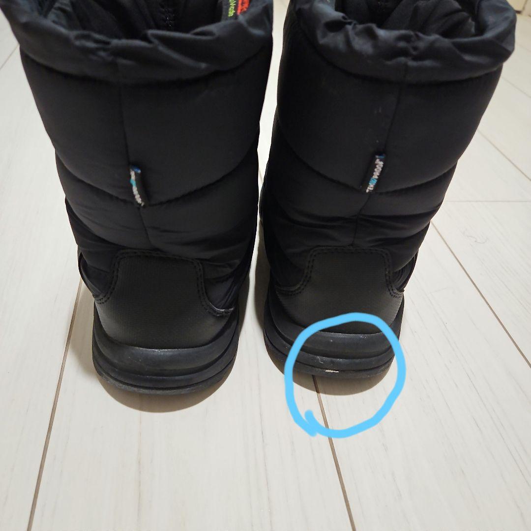 THE NORTH FACE ヌプシ ブーツ ブラック　２４センチ