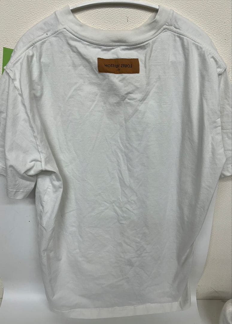 ルイヴィトン LOUIS VUITTON Tシャツ エンボス ホワイト