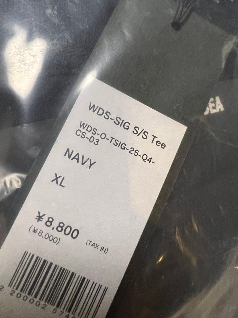 WDS-SIG S/S Tee WIND AND SEA ネイビー Tシャツ