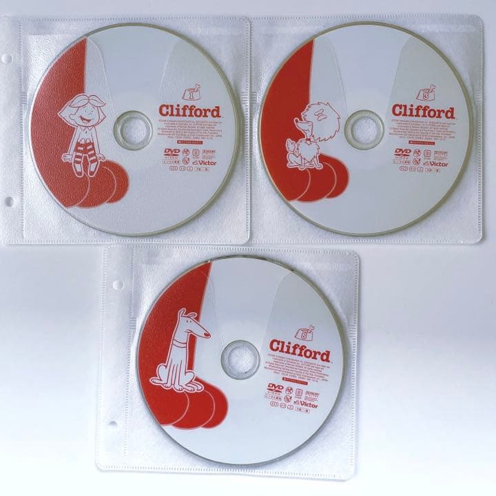 【希少】おおきいあかい クリフォード　DVD 全6巻