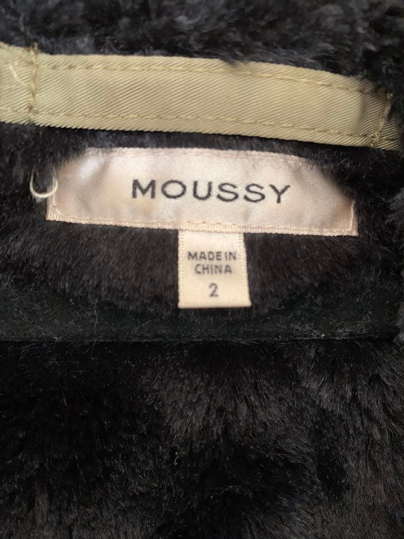 MOUSSY ファー付き　ミリタリー　フライト　ジャケット　モッズコート　N2B