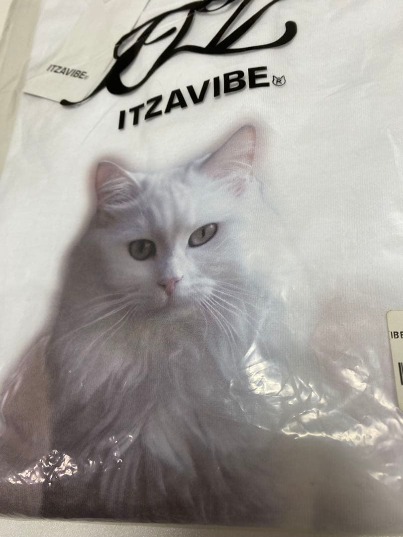 ITZAVIBE Tシャツ ANGEL CAT VER3☆NCTジェミン着用♡