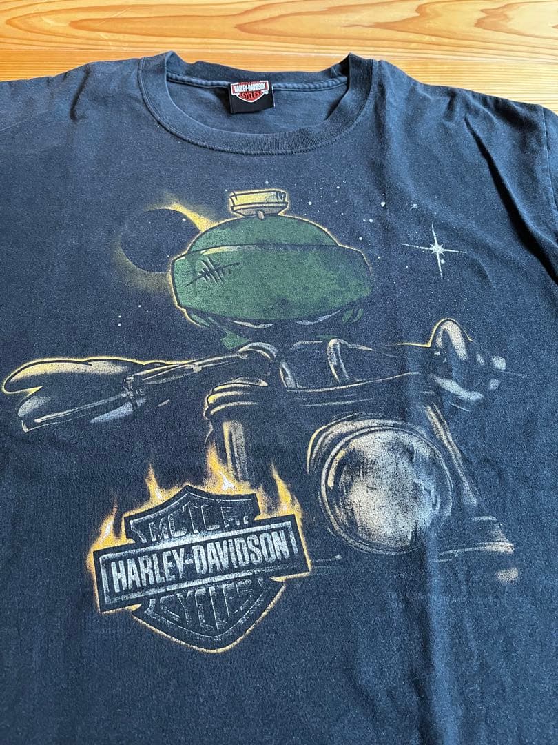 【激レア両面】2019年製 ハーレーダビッドソン×ルーニーテューンズ Tシャツ