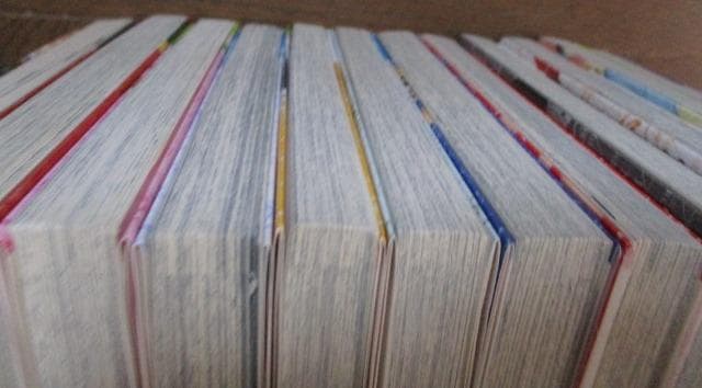 ワンピース 初版,帯,チラシ付き12冊33,36,37,38,39,40BLUE