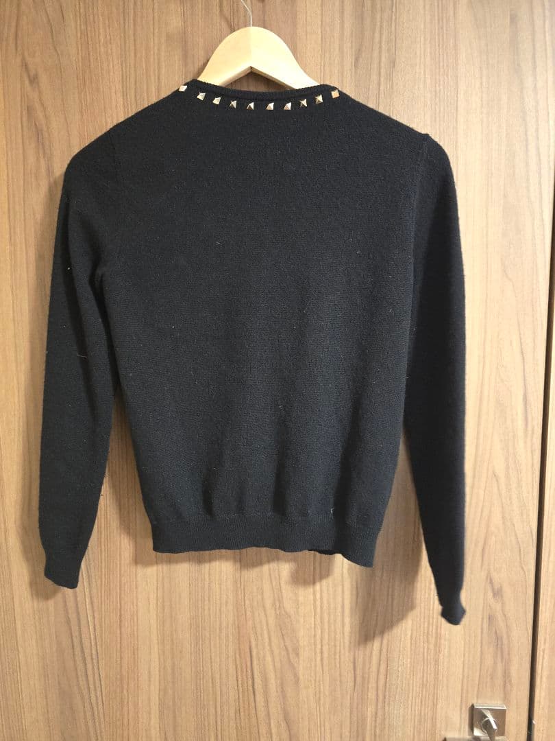 VALENTINO ヴァレンティノ ウール ニット カーディガン 　イタリア製