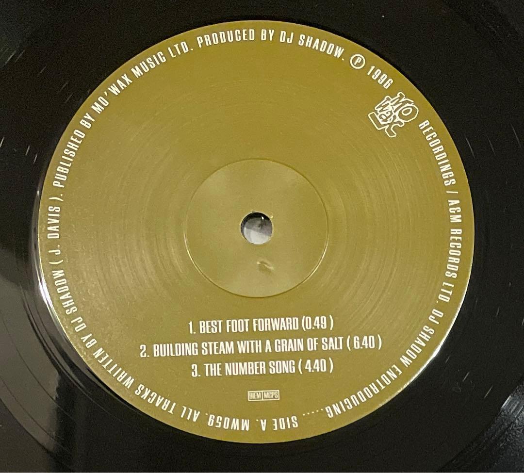 DJ Shadow Endtroducing... レコード　2枚組　mowax