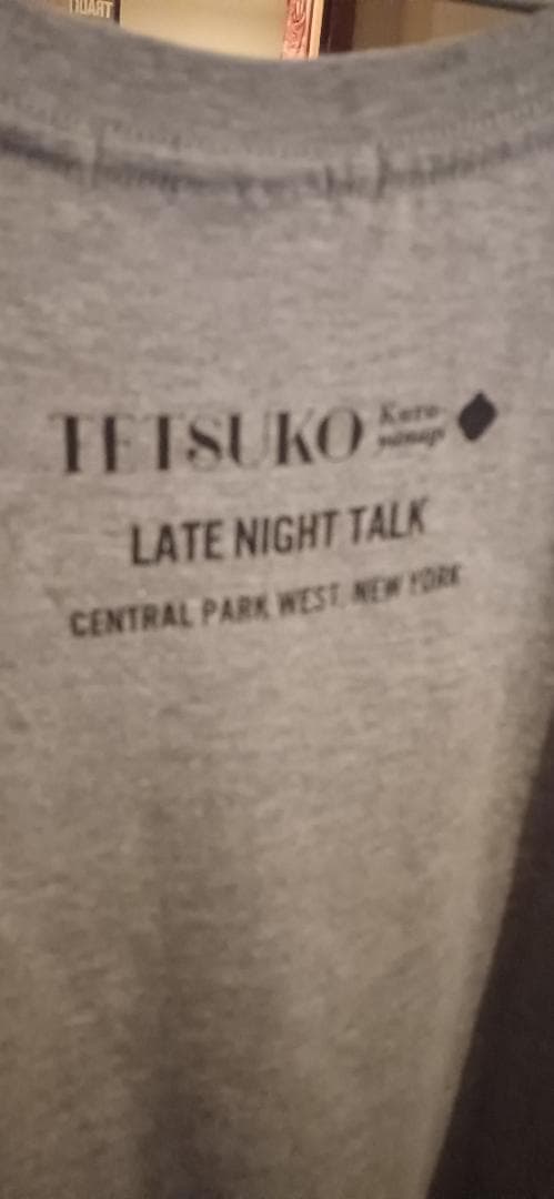 あい黒柳徹子トットちゃん Tシャツ Lサイズ グレー