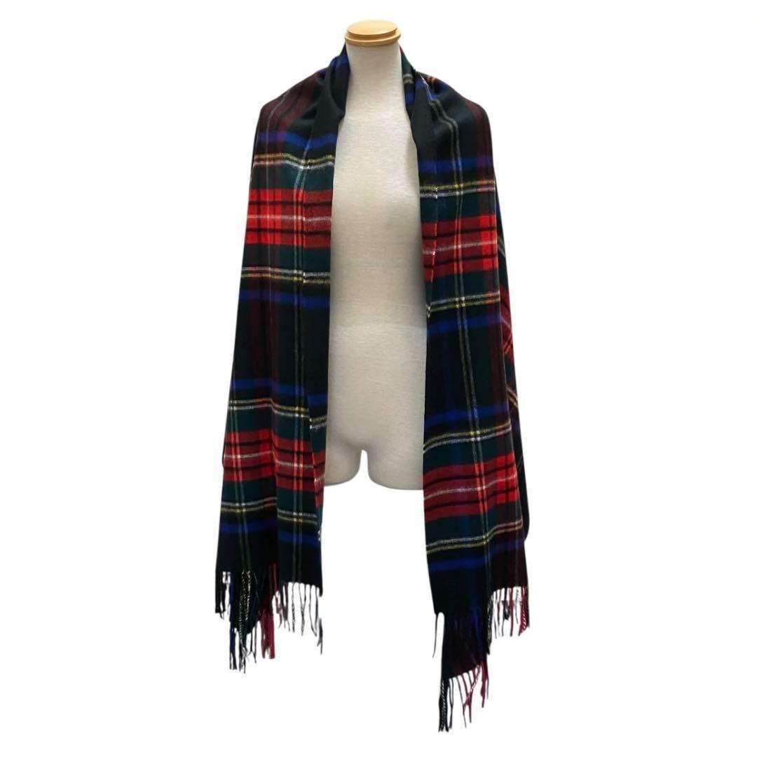 ★美品☆ジョンストンズJohnstons カシミヤ100％ 大判 ストール