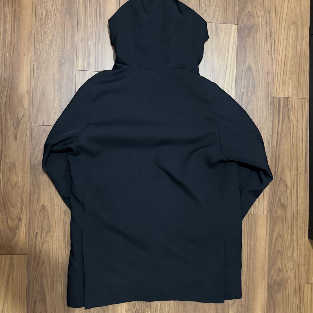 HOODED LIGHT DOWN ブラック M
