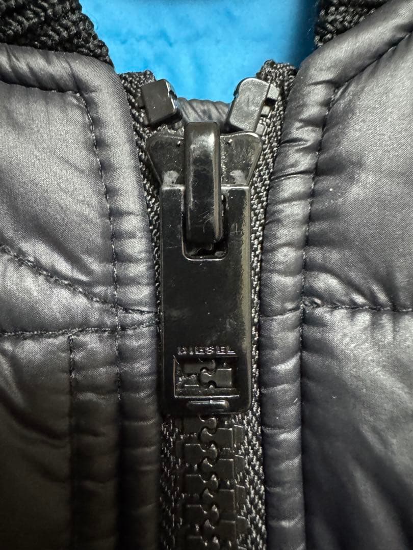 【美品】ディーゼル ロゴキルティング バテットジャケット ジャンパー M相当
