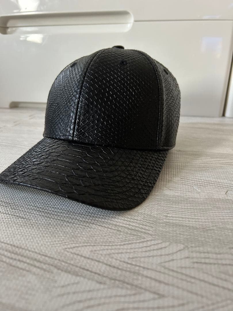breath bad hop FAUX LEATHER CAP レザーキャップ