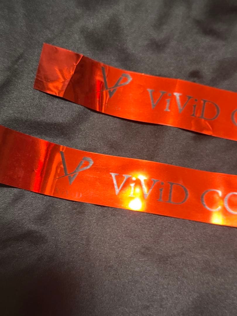 ViViD 豊洲PIT VIP 特典 pass風キーホルダー 銀テープ
