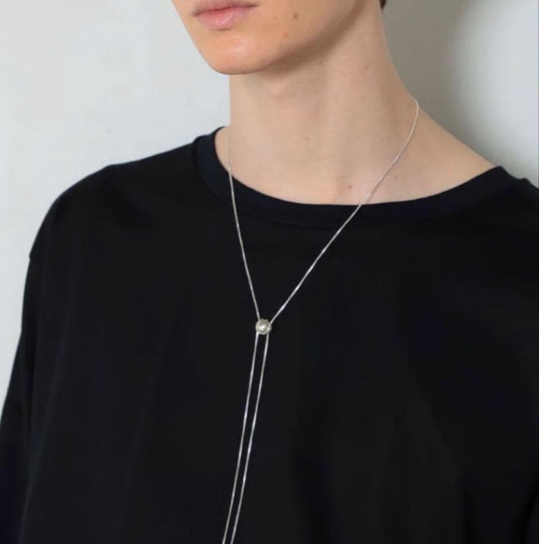 OX JEWELRY　Silver Loop Tie