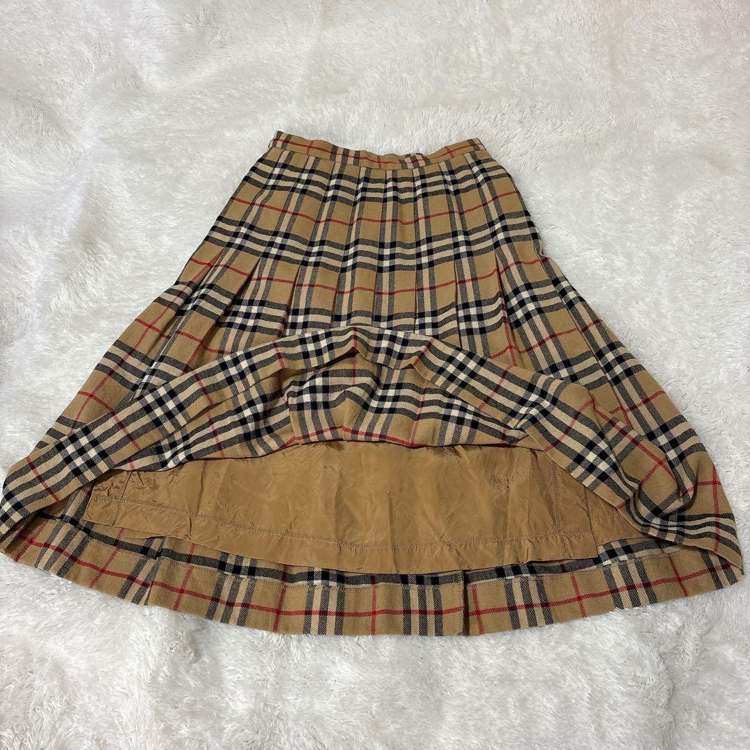 【希少】BURBERRYS LONDON プリーツスカート ヴィンテージ