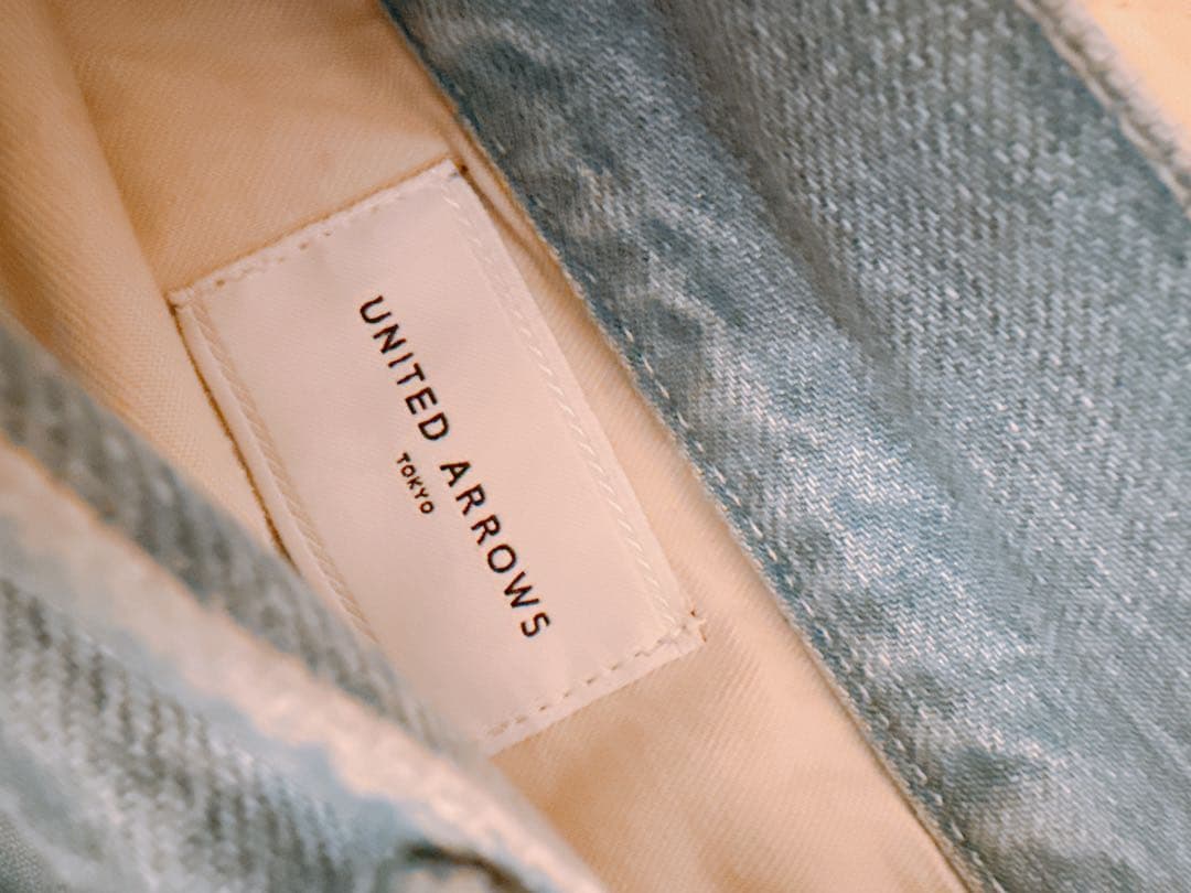 UNITED ARROWS ライトブルー ストレートパンツ 38