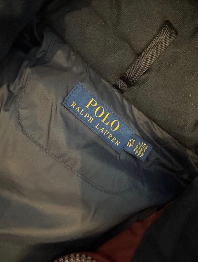 Polo Ralph Lauren ダウンベスト ワインレッド ボルドー