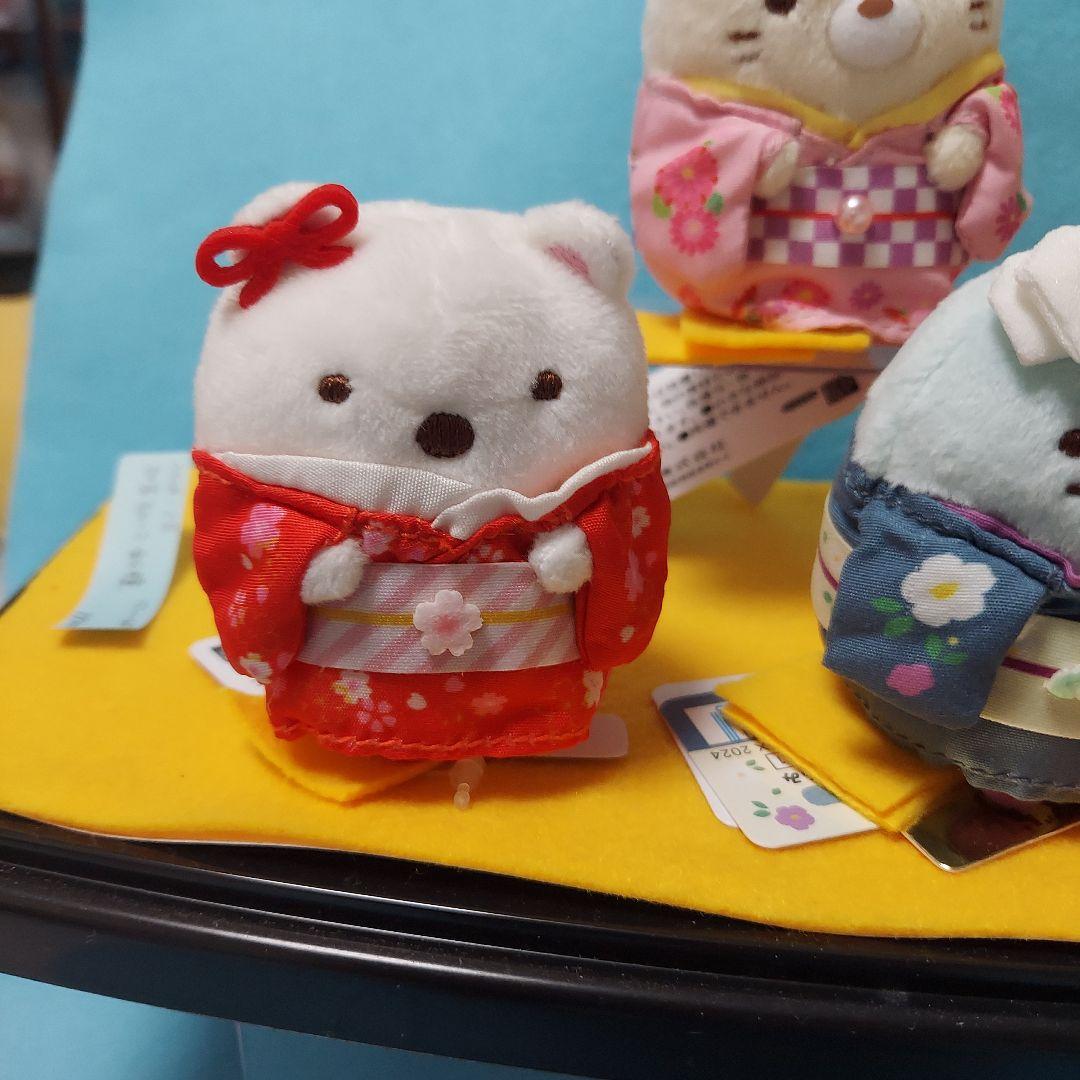 ★すみっコぐらし　てのりぬいぐるみ　和装すみっコ　全6種★