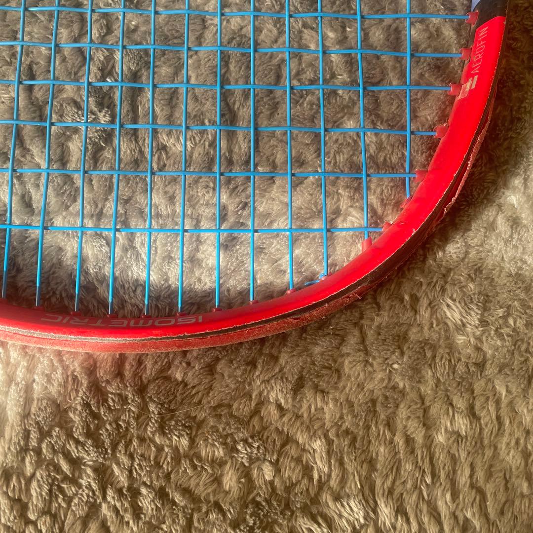 YONEX テニスラケット レッド/ブルー