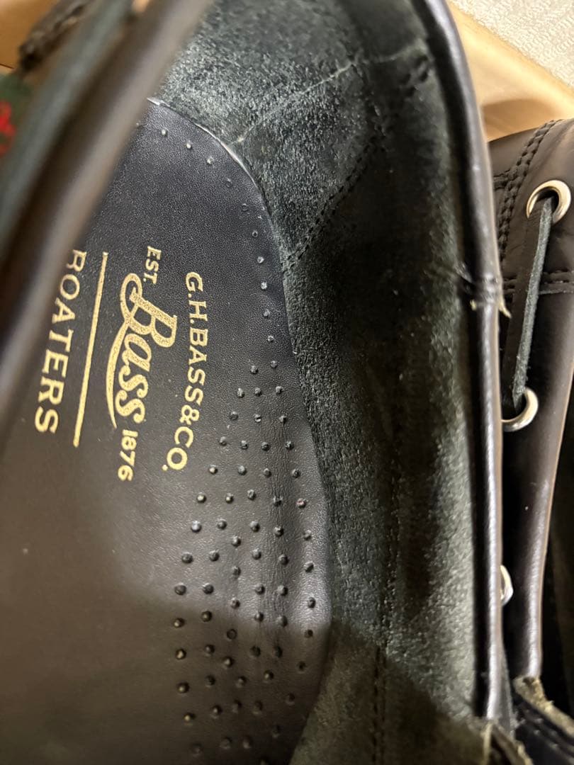 G.H.Bass デッキシューズ グリーンレーベルリラクシング別注