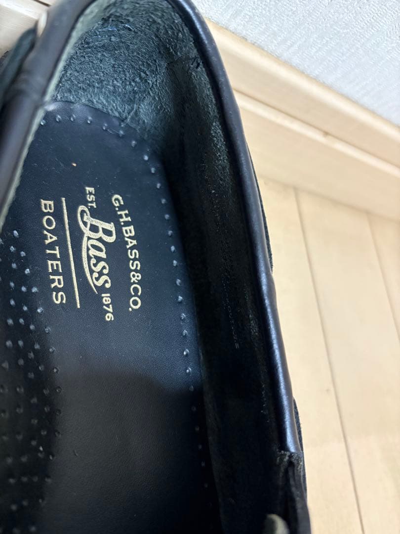 G.H.Bass デッキシューズ グリーンレーベルリラクシング別注