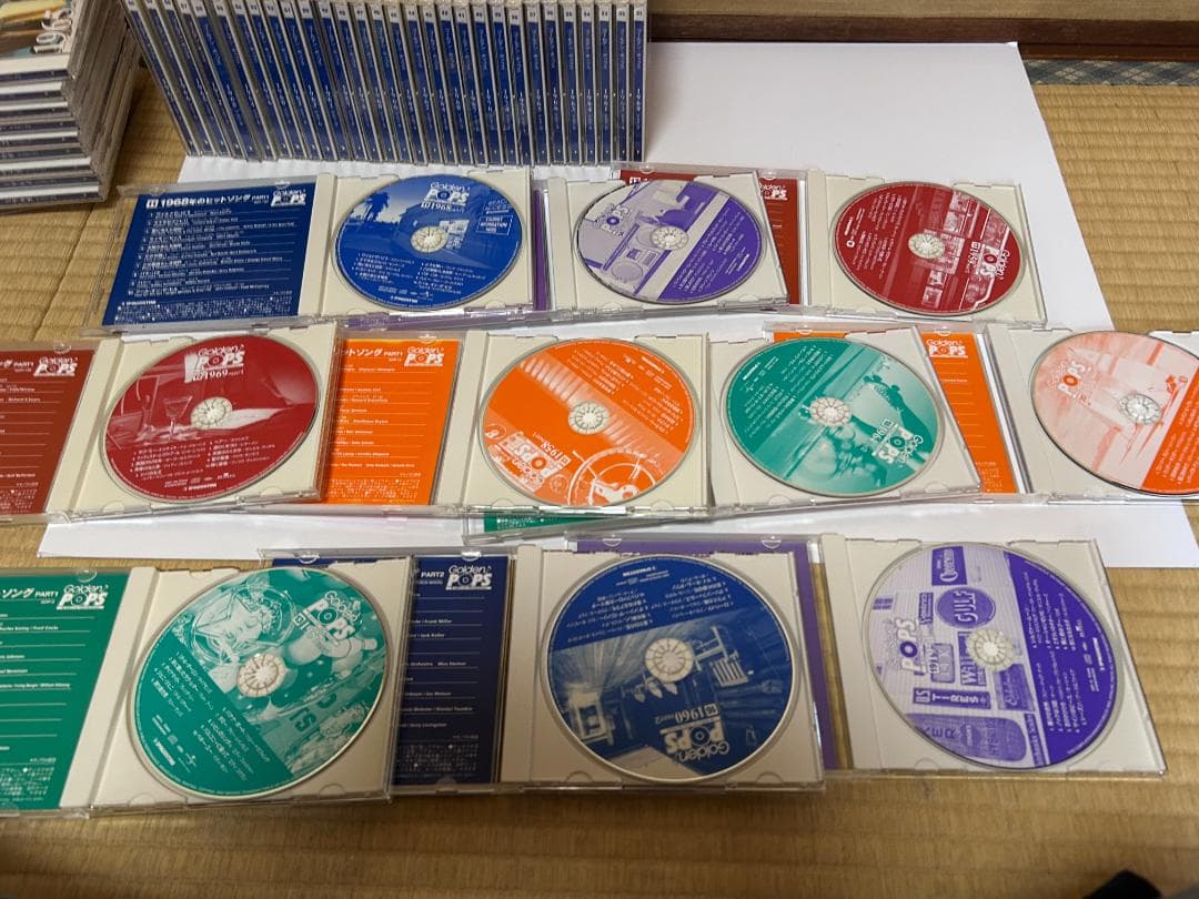 ゴールデン　ポップス　　まとめて60タイトル