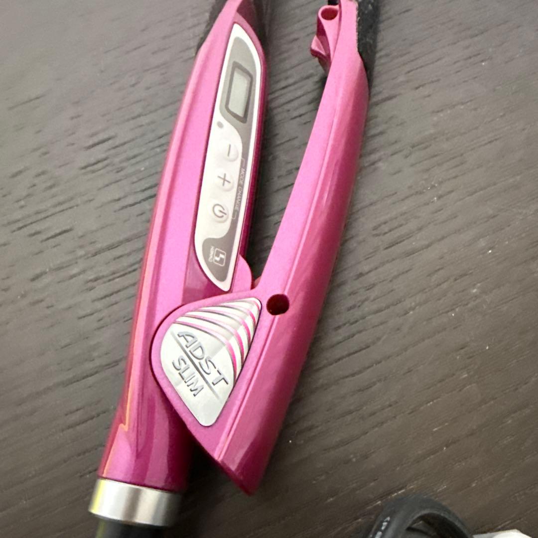 ADST DS SLIM ストレートヘアアイロン ピンク