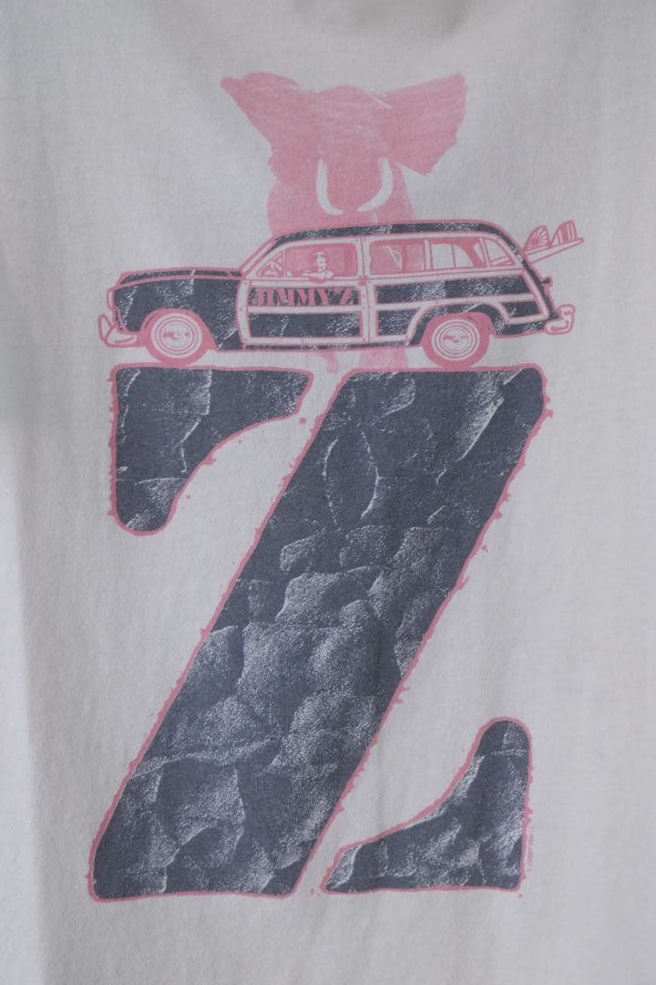 80's Jimmy'z Print Tee ウッディワゴン