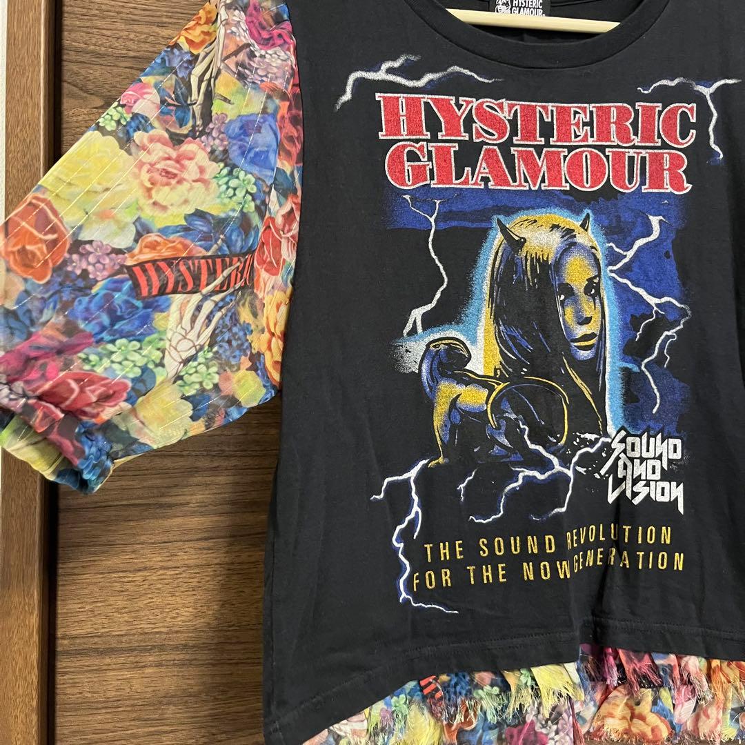 HYSTERIC GLAMOUR 半袖Tシャツ バルーンスリーブ