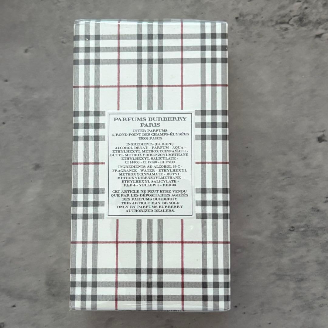 新品未開封 BURBERRY バーバリー ブリット オードトワレ　香水　50ml