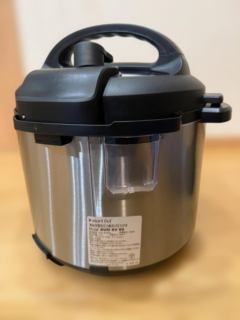 Instant Pot Duo SV 60 電気圧力鍋