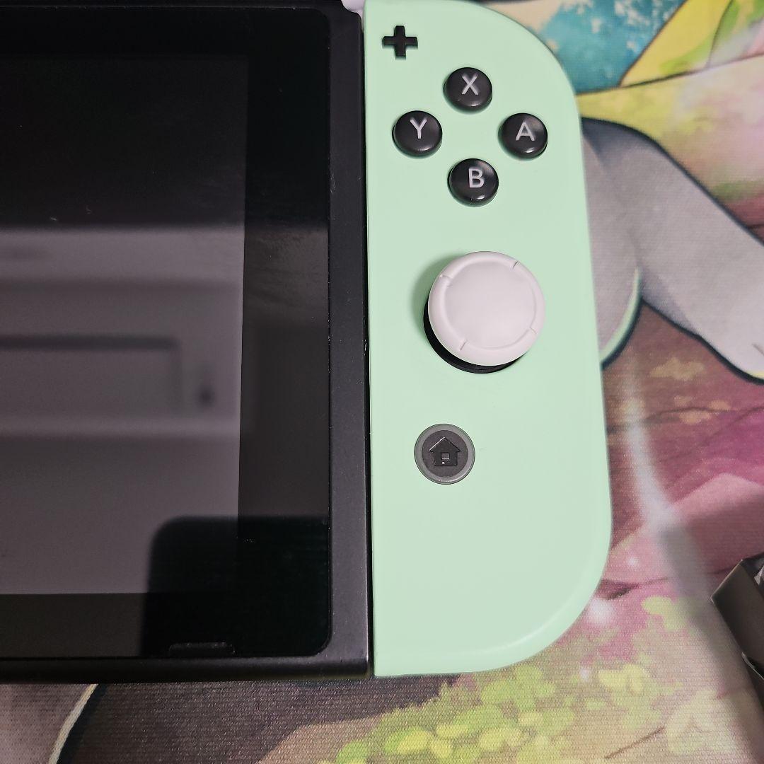 合馬リンク　Nintendo Switch 本体 ミントグリーン・ピンク