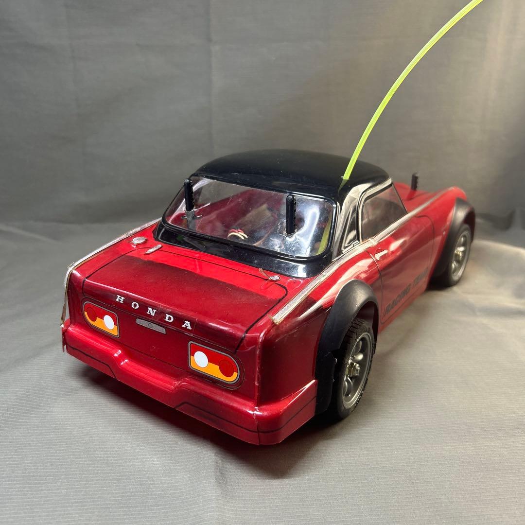 デ*ん様 タミヤラジコン　ミニクーパー1/10 S800ボディ＆送信機2点付き