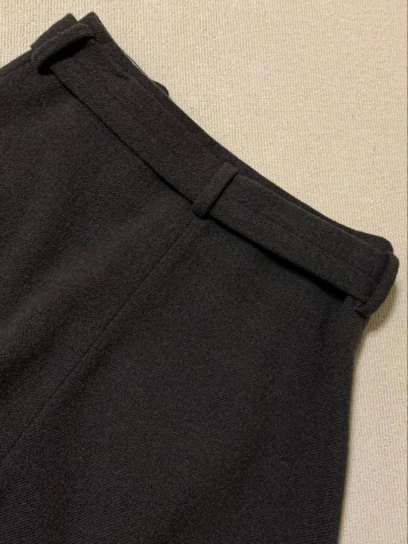 ATON エイトン　ウールWrapped スカート　サイズ2 ブラウン