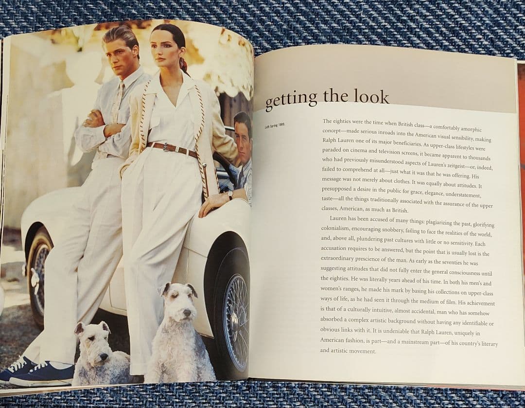 Ralph Lauren: The Man, The Vision☆貴重洋書☆