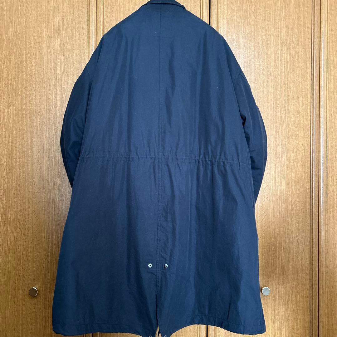 ネ*ス様 フリークスストアライナー付き黒のモッズコート ロング丈