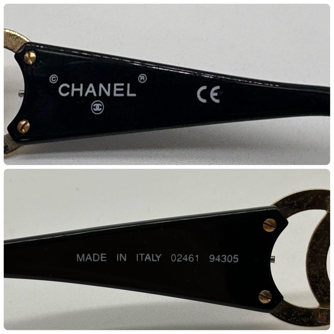 【良品！✨】CHANEL シャネル サングラス メガネ ココマーク 黒