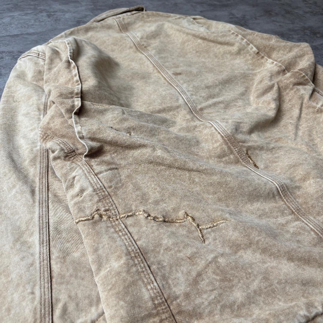 エ*ジ様 80s USA製 carhartt ブラウン チョアジャケット M