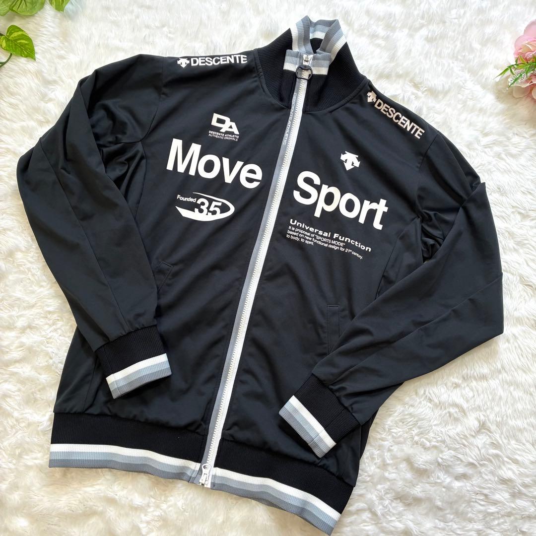DESCENTE MoveSport ジャージ　上下セット　黒　M